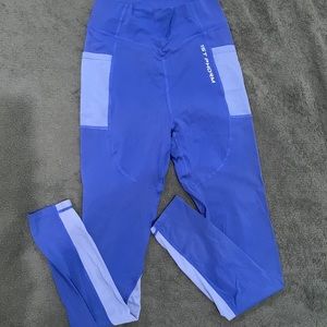 1st Phorm Blue Pocket Leggings
